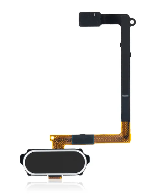 Tlačítko Home s flex kabelem pro Samsung Galaxy S6 (černá)