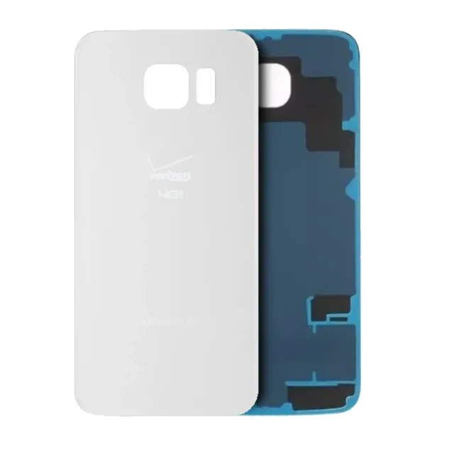 Zadní sklo pro Samsung Galaxy S6 (Verizon 4G) (Service Pack) (bílá)