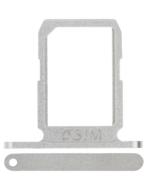 SIM šuplík pro Samsung Galaxy S6 (stříbrná)