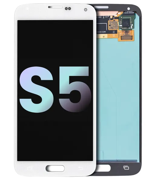 OLED displej bez rámečku pro Samsung Galaxy S5 (Service Pack) (bílá)