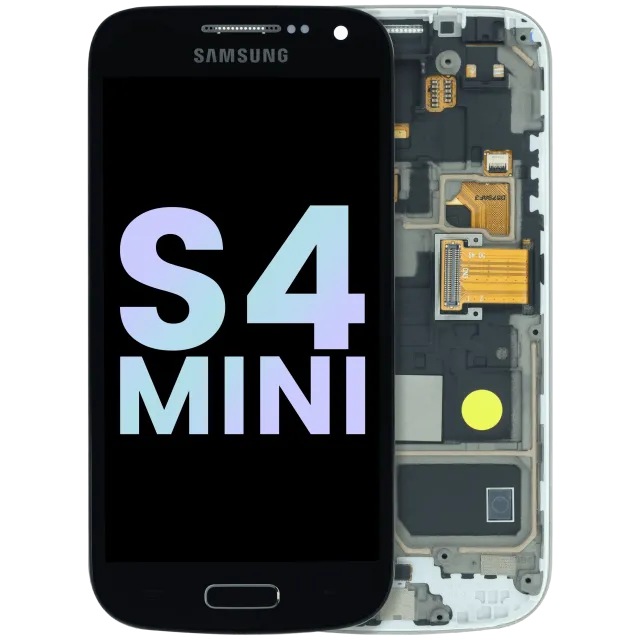 OLED displej s rámečkem pro Samsung Galaxy S4 mini (Service Pack) (černá)