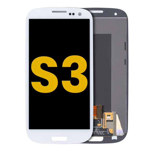 LCD displej bez rámečku pro Samsung Galaxy S3 (repasovaný) (bílá)