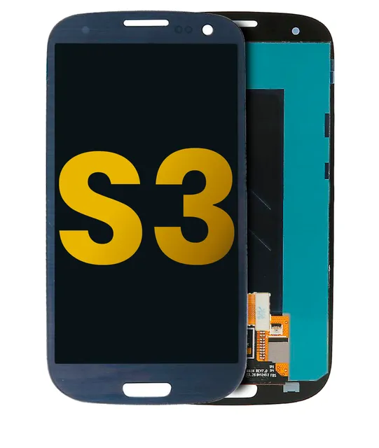 LCD displej bez rámečku pro Samsung Galaxy S3 (repasovaný) (modrá)
