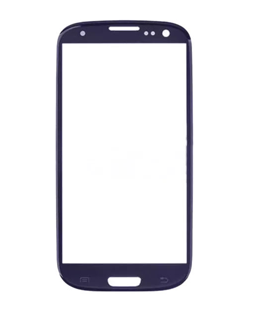 Přední sklo pro Samsung Galaxy S3 (modrá)