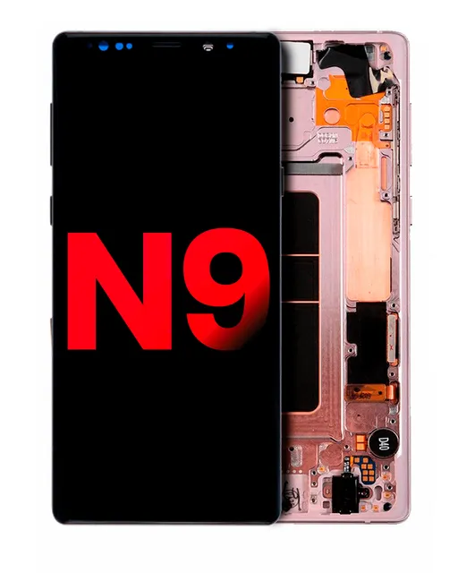 OLED displej s rámečkem pro Samsung Galaxy Note 9 (Aftermarket Plus) (Alpine White)