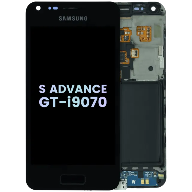 OLED displej s rámečkem pro Samsung Galaxy S Advance GT-i9070 (Service Pack) (černá)