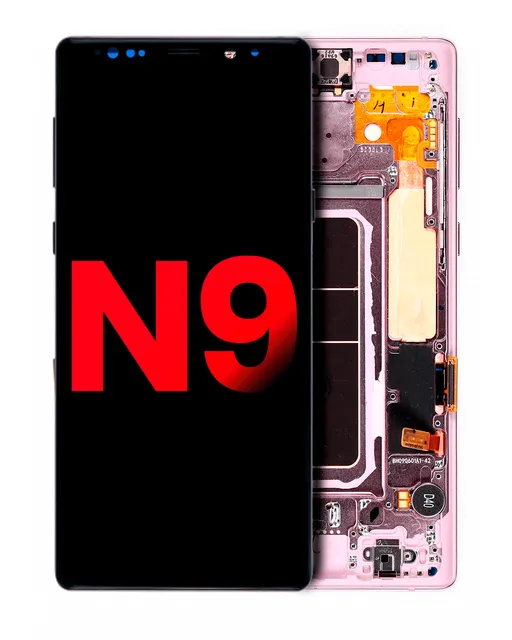 OLED displej s rámečkem pro Samsung Galaxy Note 9 (Aftermarket Plus) (Lavender Purple)