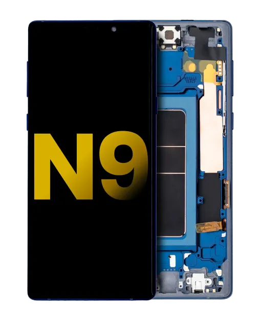 OLED displej s rámečkem pro Samsung Galaxy Note 9 (repasovaný) (Ocean Blue)