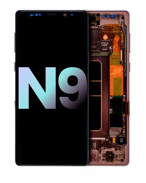 OLED displej s rámečkem pro Samsung Galaxy Note 9 (Service Pack) (Metallic Copper)