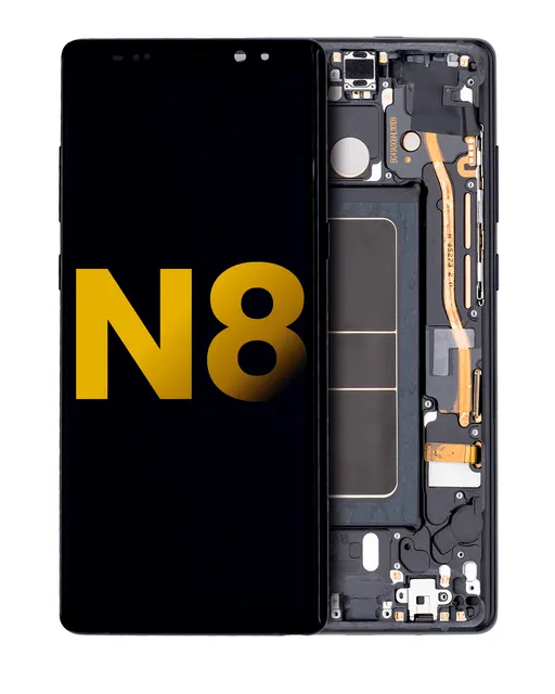 OLED displej s rámečkem pro Samsung Galaxy Note 8 (repasovaný) (Midnight Black)