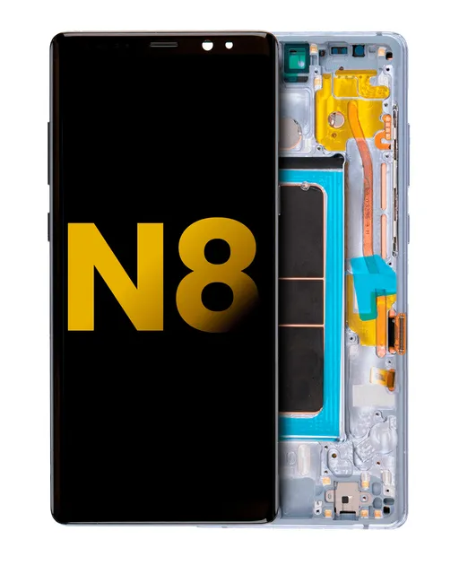 OLED displej s rámečkem pro Samsung Galaxy Note 8 (repasovaný) (Orchid Gray)