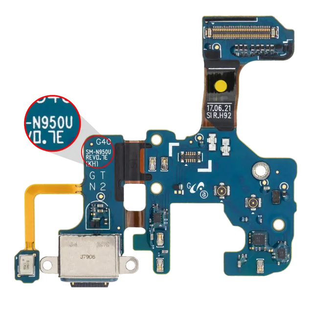 Nabíjecí konektor s flex kabelem pro Samsung Galaxy Note 8 (N950U) (US Model)