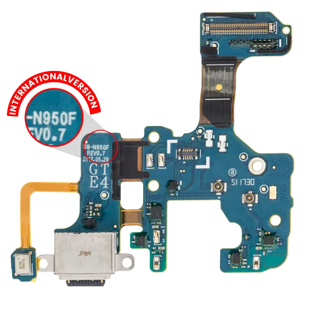 Nabíjecí konektor s flex kabelem pro Samsung Galaxy Note 8 (N950F) (mezinárodní verze)