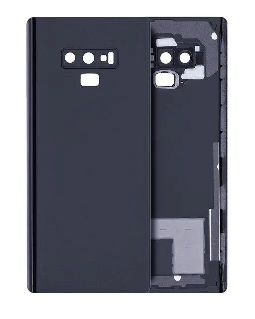 Zadní sklo se sklíčkem kamery pro Samsung Galaxy Note 9 (Service Pack) (Midnight Black)