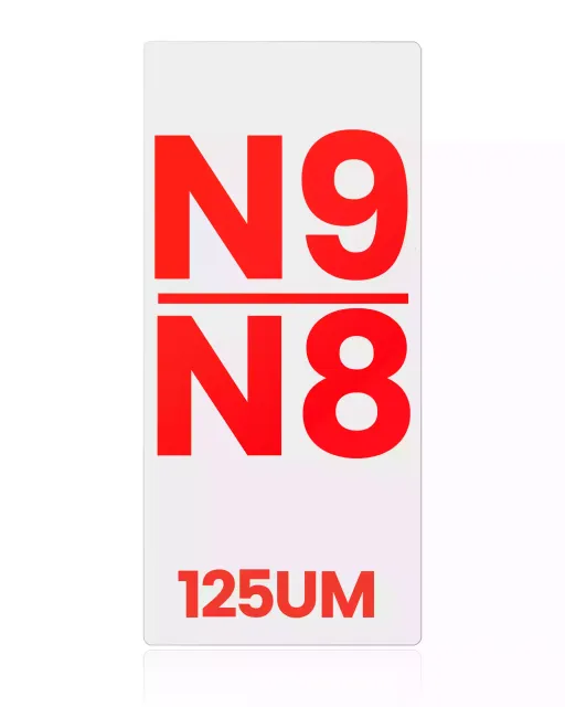 OCA lepicí vrstva pro Samsung Galaxy Note 9 / Note 8 (balení 10 ks) (125um)