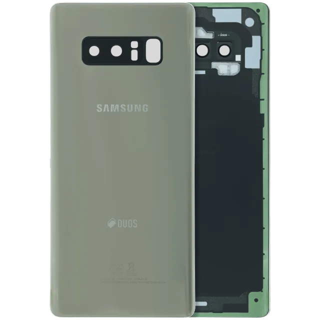 Zadní sklo se sklíčkem kamery pro Samsung Galaxy Note 8 (Dual Sim) (Service Pack) (zlatá)