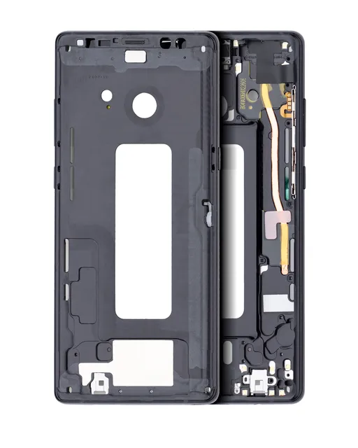 Střední rám (housing) pro Samsung Galaxy Note 8 (With Small Parts) (Midnight Black)