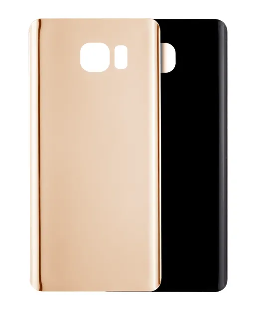 Zadní sklo pro Samsung Galaxy Note 5 (bez loga) (Aftermarket Plus) (Gold Platinum)