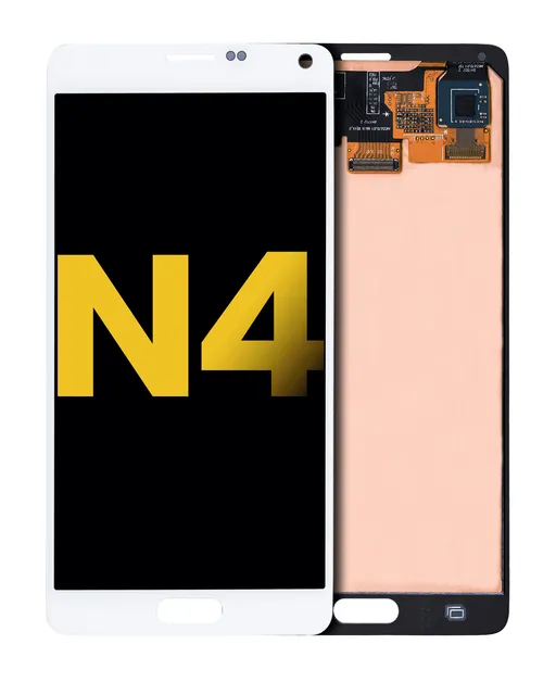 OLED displej bez rámečku pro Samsung Galaxy Note 4 (repasovaný) (bílá)