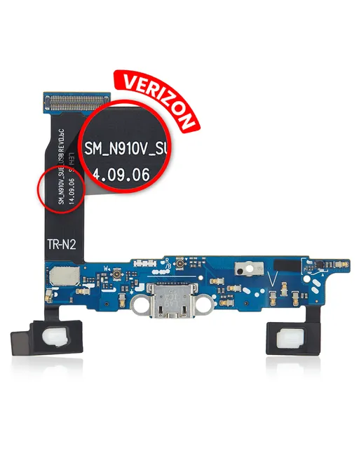 Flex kabel nabíjecího konektoru pro Samsung Galaxy Note 4 (N910V) (Verizon)