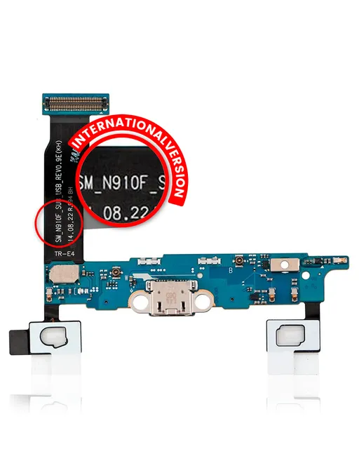 Flex kabel nabíjecího konektoru pro Samsung Galaxy Note 4 (N910F) (mezinárodní verze)