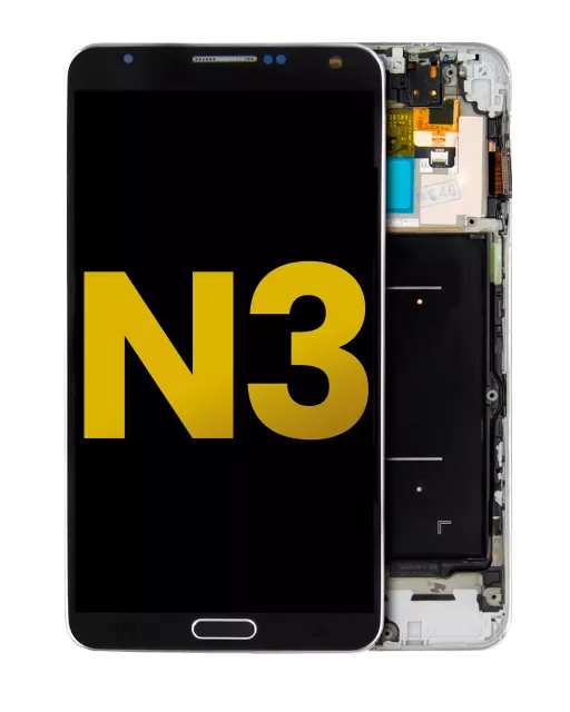 OLED displej s rámečkem pro Samsung Galaxy Note 3 (repasovaný) (Verizon / Sprint) (černá)