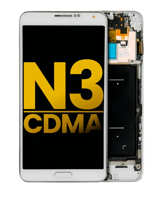 OLED displej s rámečkem pro Samsung Galaxy Note 3 (repasovaný) (Verizon / Sprint) (bílá)