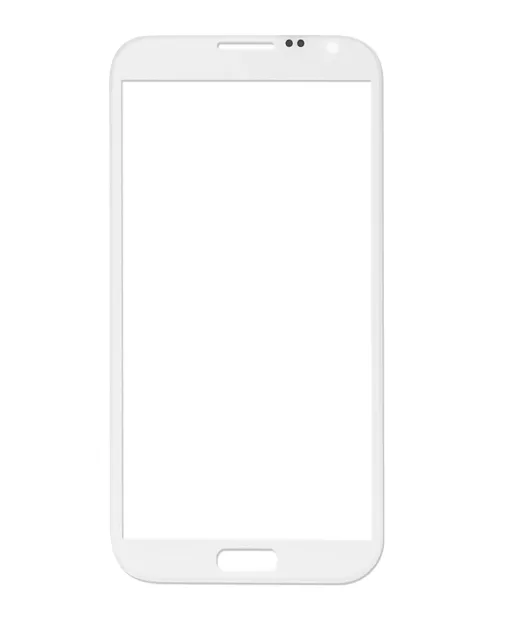 Přední sklo pro Samsung Galaxy Note 2 (bílá)