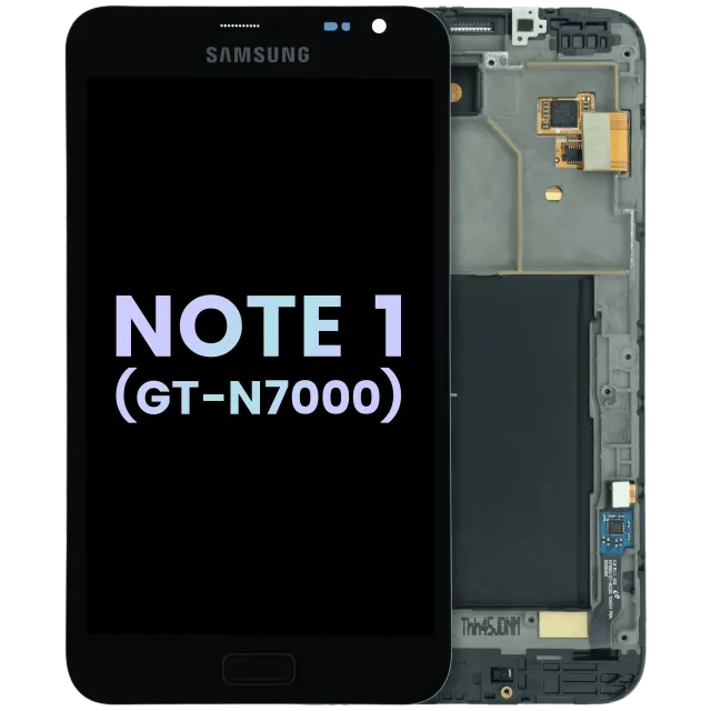 OLED displej s rámečkem pro Samsung Galaxy Note 1 (GT-N7000) (Service Pack) (černá)
