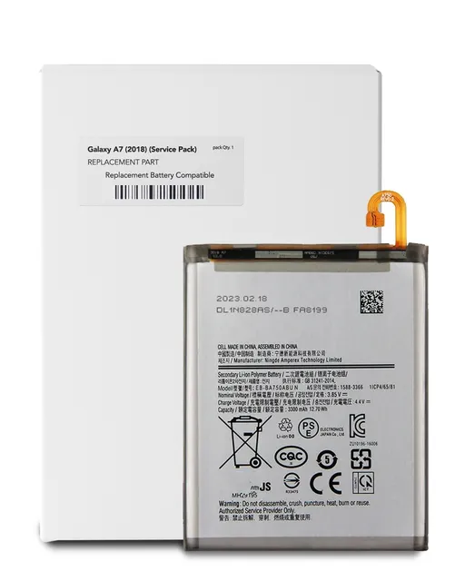 Baterie pro Samsung Galaxy A10 (A105 / 2019) / A7 (A750 / 2018) / A8s (G887 / 2018) / A8 (A810 / 2016) (EB-BA750ABU) (Service Pack)