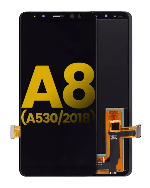 OLED displej bez rámečku pro Samsung Galaxy A8 (A530 / 2018) (repasovaný) (všechny barvy)