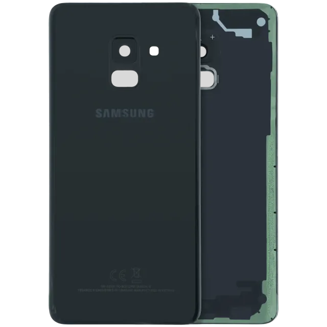 Zadní kryt se sklíčkem kamery pro Samsung Galaxy A8 (A530 / 2018) (Service Pack) (černá)