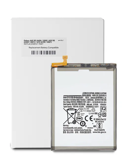 Baterie pro Samsung Galaxy A42 5G (A426 / 2020) A32 5G (A326 / 2021) / A72 (A725 / 2021) (EB-BA426ABY) (Service Pack)