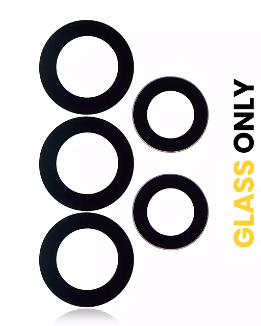 Sklíčko zadní kamery (jen sklo) s lepením pro Samsung Galaxy A72 (A725 / 2021) / A52 (A525 / 2021) / A52 5G (A526 / 2021)