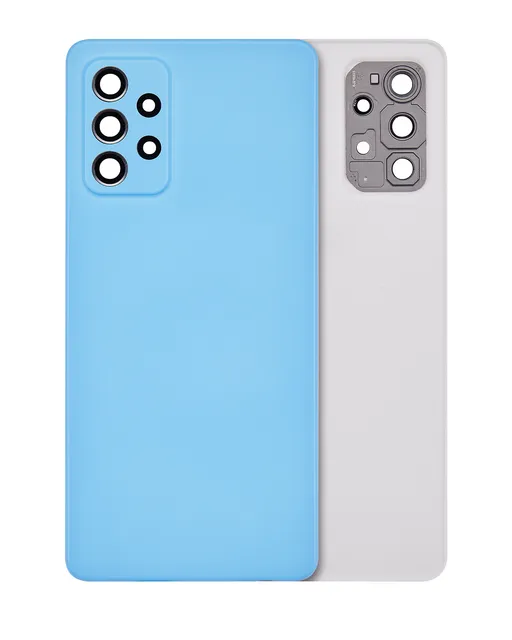 Zadní sklo pro Samsung Galaxy A72 (A725 / 2021) (Aftermarket Plus) (Awesome Blue)