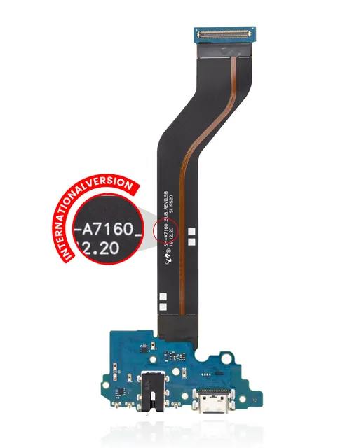 Nabíjecí konektor se sluchátkovým konektorem pro Samsung Galaxy A71 5G (A716B / A7160 / 2020) (mezinárodní verze) (Premium)