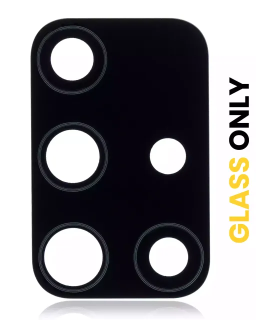 Sklíčko zadní kamery (jen sklo) s lepením pro Samsung Galaxy A71 4G (A715 / 2019) / A71 5G (A716 / 2020) (balení 10 ks)