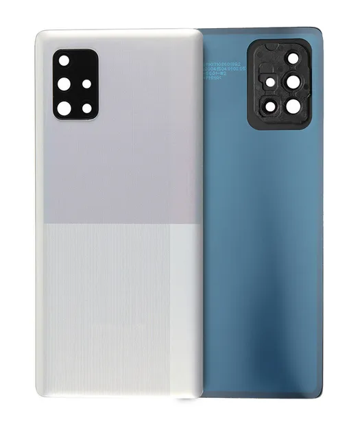 Zadní sklo se sklíčkem kamery pro Samsung Galaxy A71 (A715 / 2020) (Service Pack) (Prism Crush Silver)