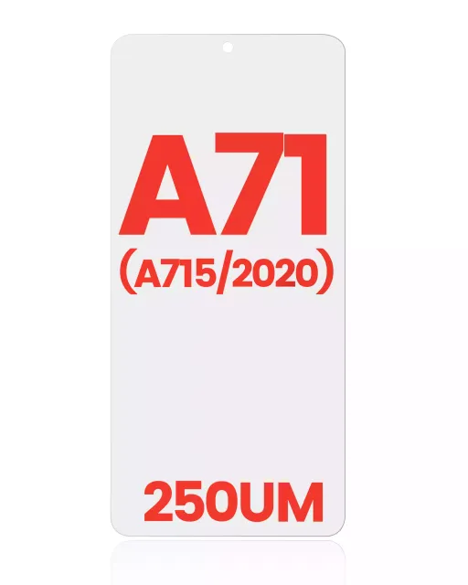 OCA lepicí vrstva pro Samsung Galaxy A71 (A715 / 2020) (balení 10 ks) (250um)