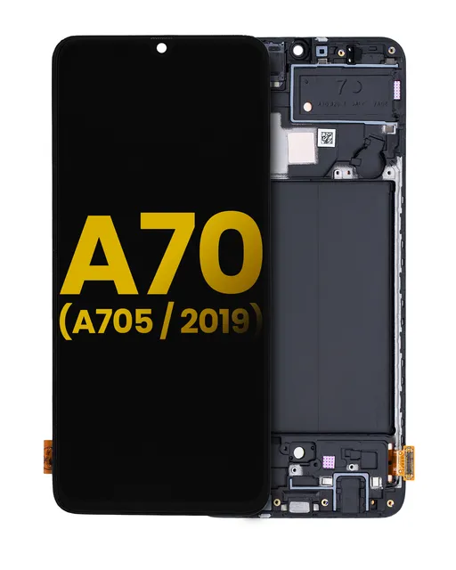OLED displej s rámečkem pro Samsung Galaxy A70 (A705 / 2019) (repasovaný) (všechny barvy)