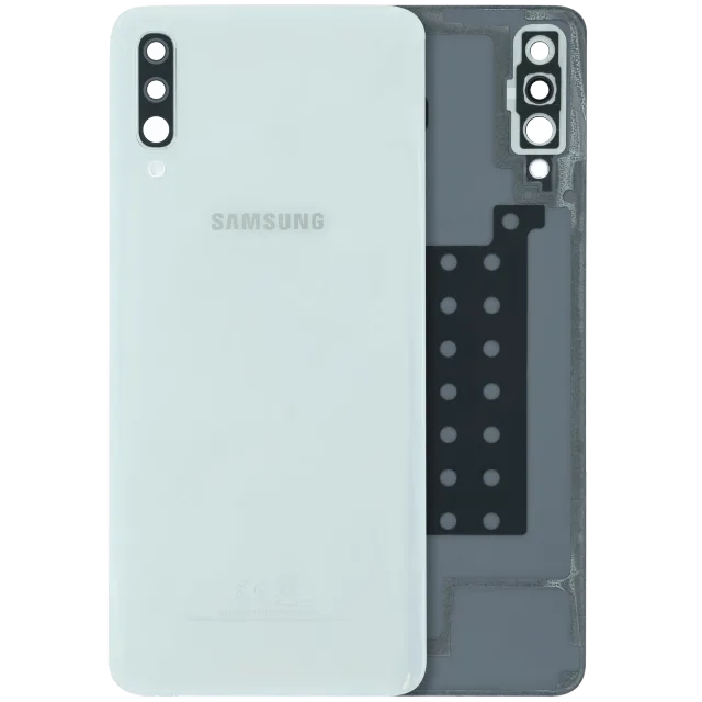 Zadní kryt se sklíčkem kamery pro Samsung Galaxy A70 (A705) (Service Pack) (bílá)