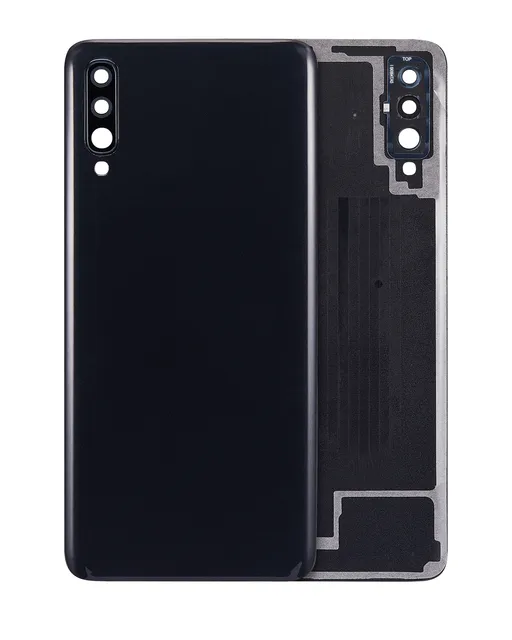 Zadní sklo pro Samsung Galaxy A70 (A705 / 2019) (Aftermarket Plus) (černá)
