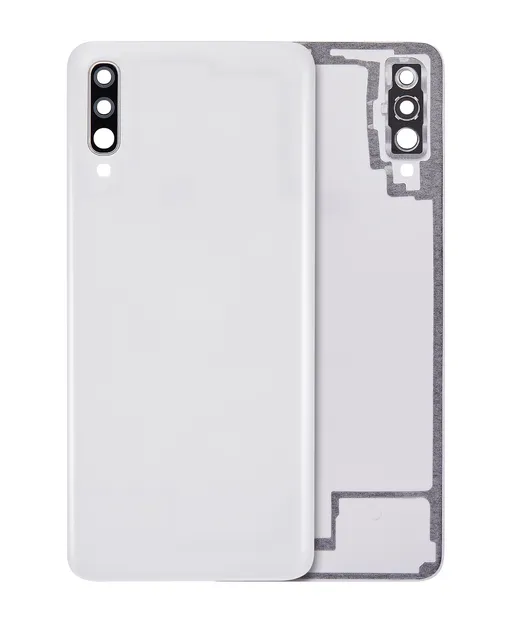 Zadní sklo pro Samsung Galaxy A70 (A705 / 2019) (Aftermarket Plus) (bílá)