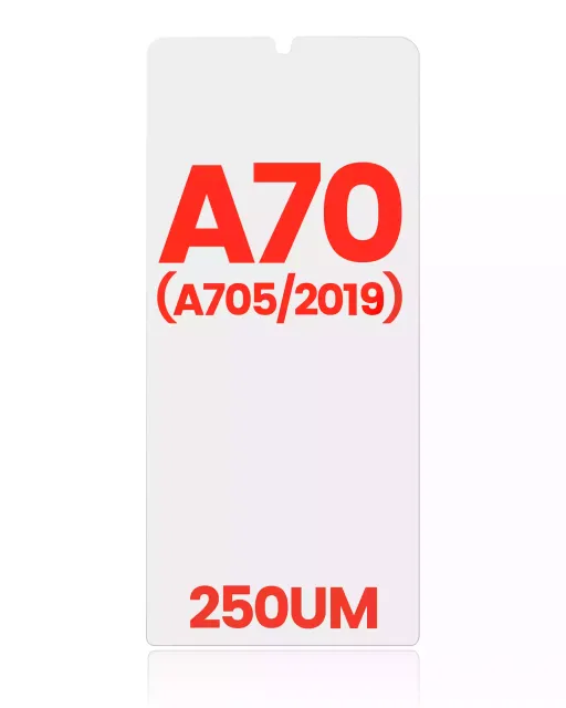 OCA lepicí vrstva pro Samsung Galaxy A70 (A705 / 2019) (balení 10 ks) (250um)