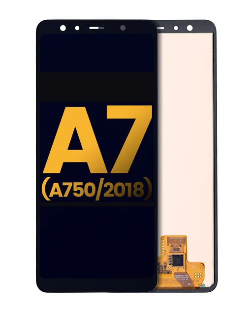 OLED displej bez rámečku pro Samsung Galaxy A7 (A750 / 2018) (repasovaný) (všechny barvy)