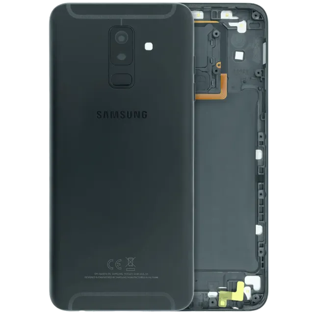 Zadní kryt pro Samsung Galaxy A6 Plus (A605 / 2018) (Service Pack) (černá)