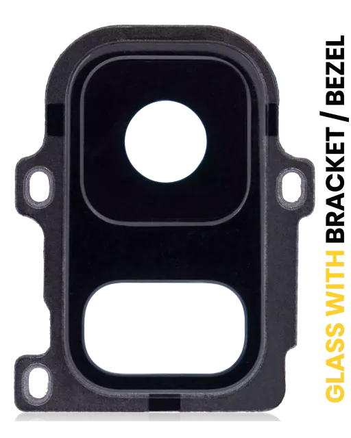 Sklíčko zadní kamery s bezel ring pro Samsung Galaxy A6 (A600 / 2018)