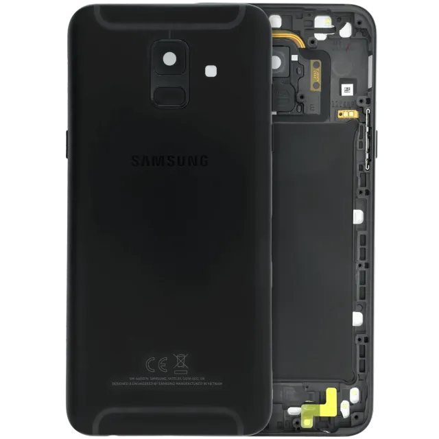 Zadní kryt pro Samsung Galaxy A6 (A600 / 2018) (Service Pack) (černá)