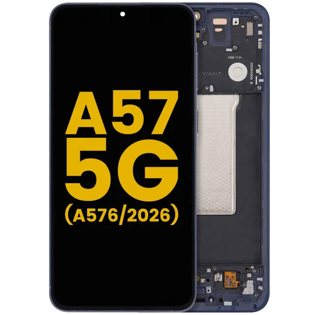 OLED displej s rámečkem pro Samsung Galaxy A57 5G (A576 / 2026) (repasovaný) (Navy)