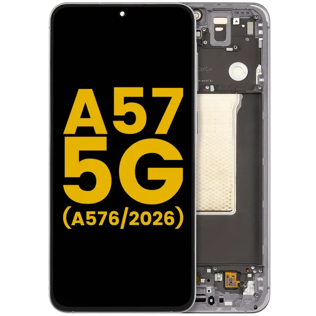 OLED displej s rámečkem pro Samsung Galaxy A57 5G (A576 / 2026) (repasovaný) (šedá)